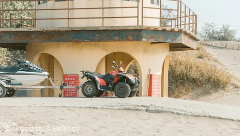 Ya sea en el Ártico o en los mares del Sur, nuestras esclusas para exteriores están preparadas para todo © unsplash: A Befendo
