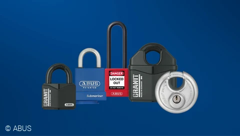 Find the right padlock for your application © ABUS