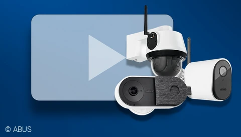Installations- und Erklärvideos zu ABUS WLAN Videokameras © ABUS