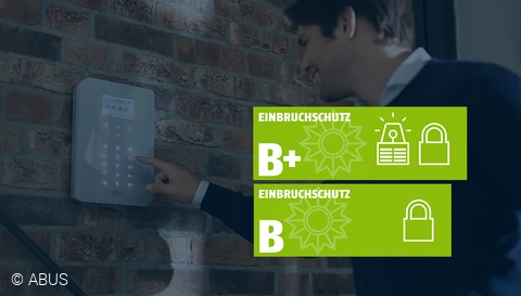 Erfahren Sie, welche ABUS Alarmanlagen von der Polizei empfohlen werden © ABUS