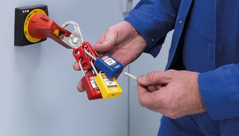 Arbeitsschutz - Lockout/Tagout ©ABUS