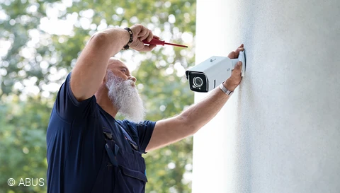 Enkel opgradering af eksisterende analoge systemer til Full HD © ABUS