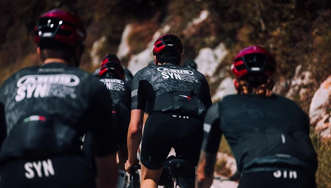 Das ABUS Team während der Tour de Friends in Italien / ©Dennis Arndt