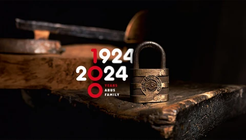 Le premier cadenas ABUS Iron Rock © ABUS