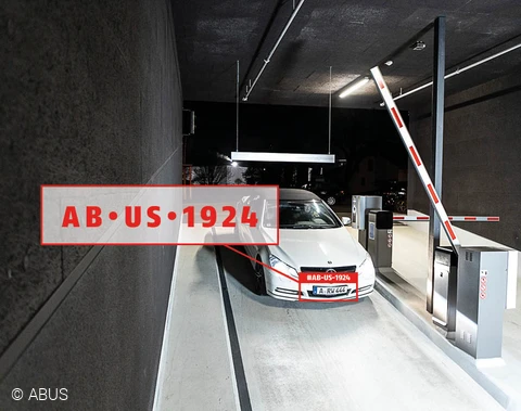 Kennzeichenerkennung über Videosoftware