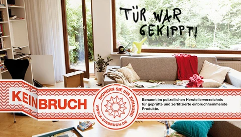 Erfahren Sie mehr über die K-Einbruch Initiative der Polizei  © Polizeiliche Kriminalprävention der Länder und des Bundes