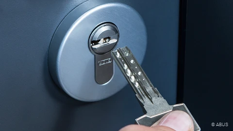 Ein Schlüssel ist der Schlüssel zum Schloss – so wie hier der Bravus! © ABUS