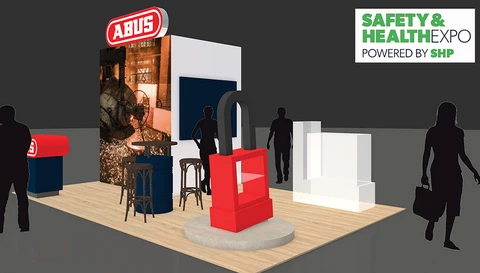 ABUS at the Safety & health expo © ABUS