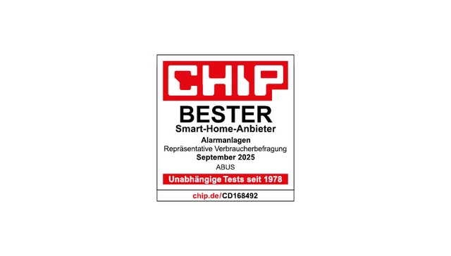 Chip Siegel ABUS Bester Smart-Home-Anbieter Alarmanlagen