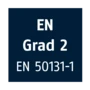 Die Funk-Komponenten der ABUS Secoris verfügen über EN Grad 2