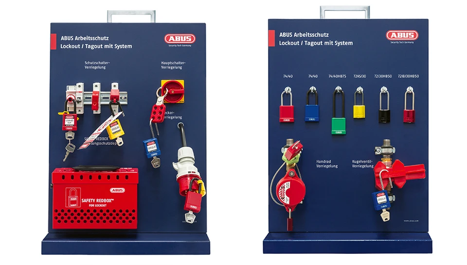 The ABUS TrainingTower from both sides &copy; ABUS