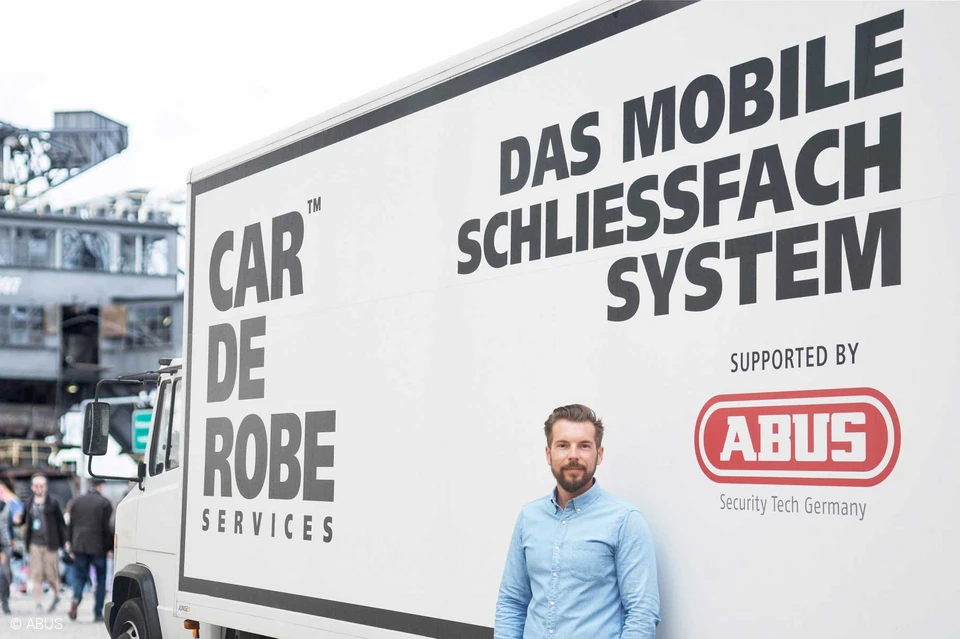 Daniel Demke - Oprichter van CARDEROBE © ABUS