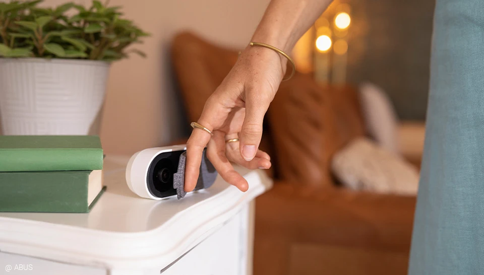 Wenn Sie Privatsphäre brauchen, nutzen Sie die einzigartige All-off-Funktion. @ ABUS