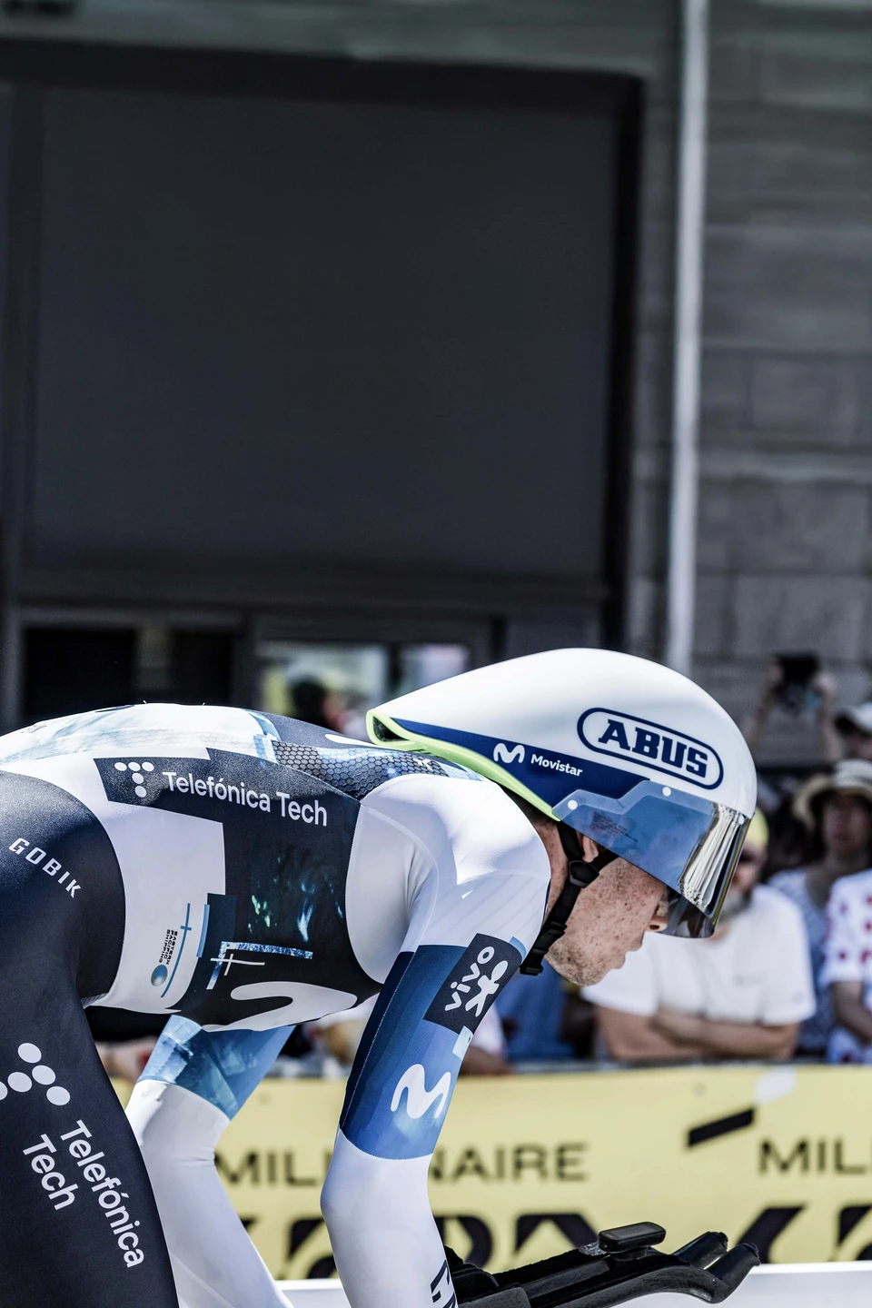 Ivan Romeo with the new ABUS TT helmet © Leon van Bon