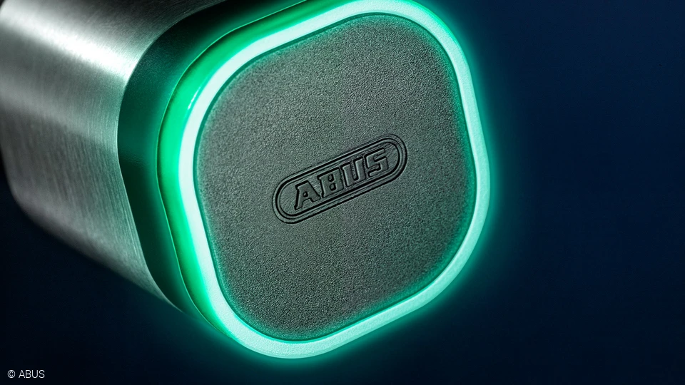 wAppLoxx Pro bouton de porte activé © ABUS