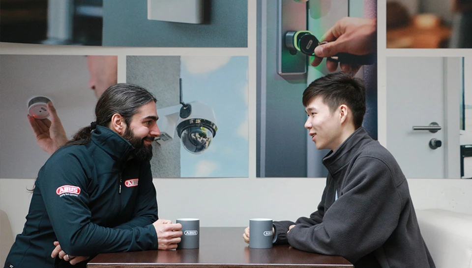 Unternehmensalltag - Kaffeepause © ABUS