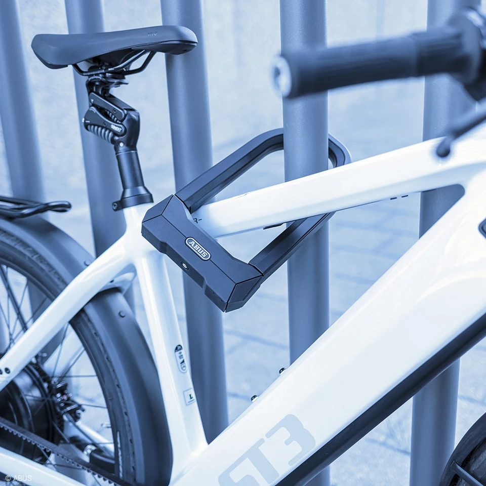 Granit Super Extreme 2500 som säkerhetslås till din cykel © ABUS