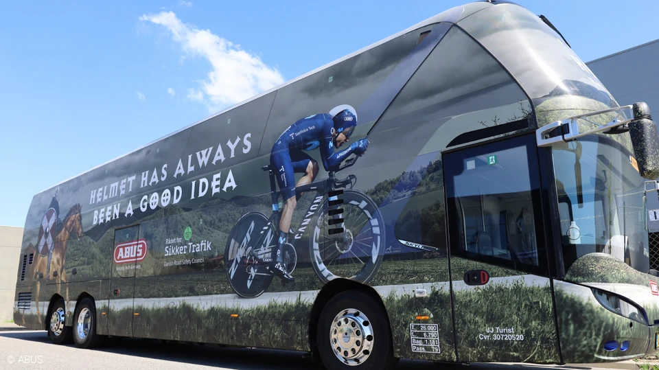 ABUS Nordic og Rådet for Sikker Trafik Vikingbus © ABUS