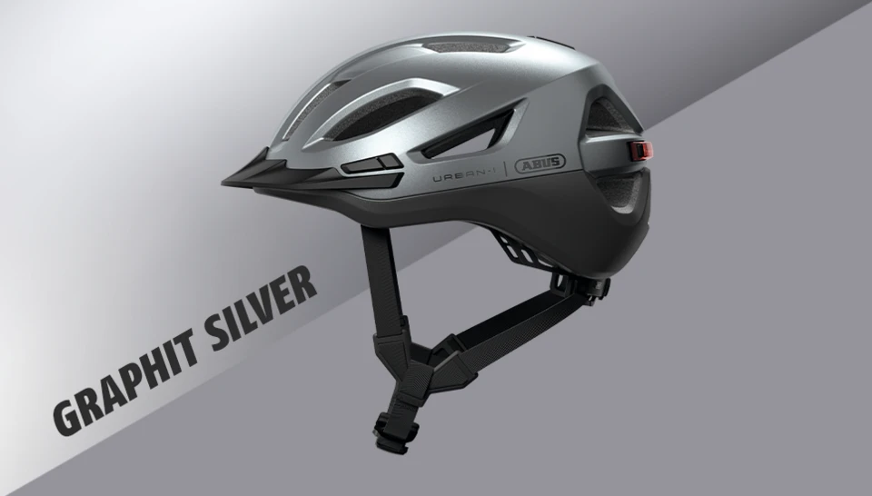 Casco da bicicletta Urban-I 4.0 ACE, grafite argento - Immagine del prodotto © ABUS