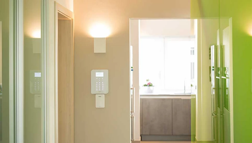 ABUS Secvest Touch fügt sich optimal in die moderne Umgebung ein. © ABUS