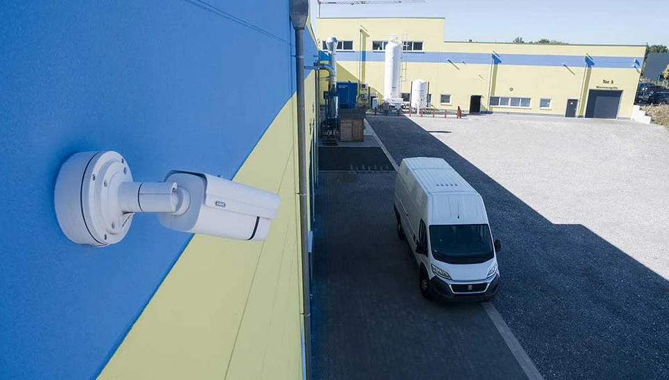 LBM Techno Gas Firmengelände abgesichert durch ABUS Videoueberwachung. © ABUS