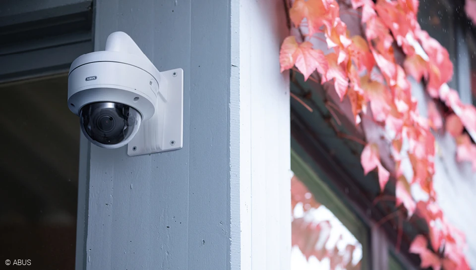 Discreet maar veilig - de ABUS koepelcamera