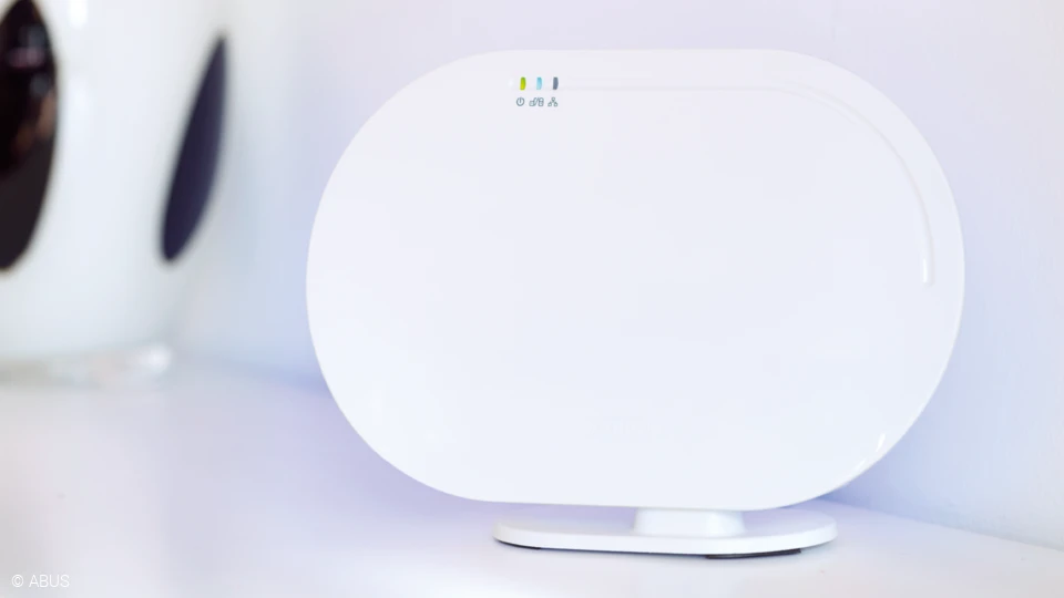 Zentrale der Smartvest - die DIY-Alarmanlage von ABUS © ABUS