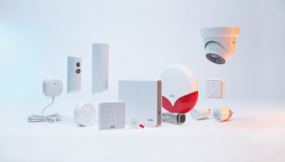 The Comfion wireless security system from ABUS consists of an intelligent selection of security components. © ABUS
