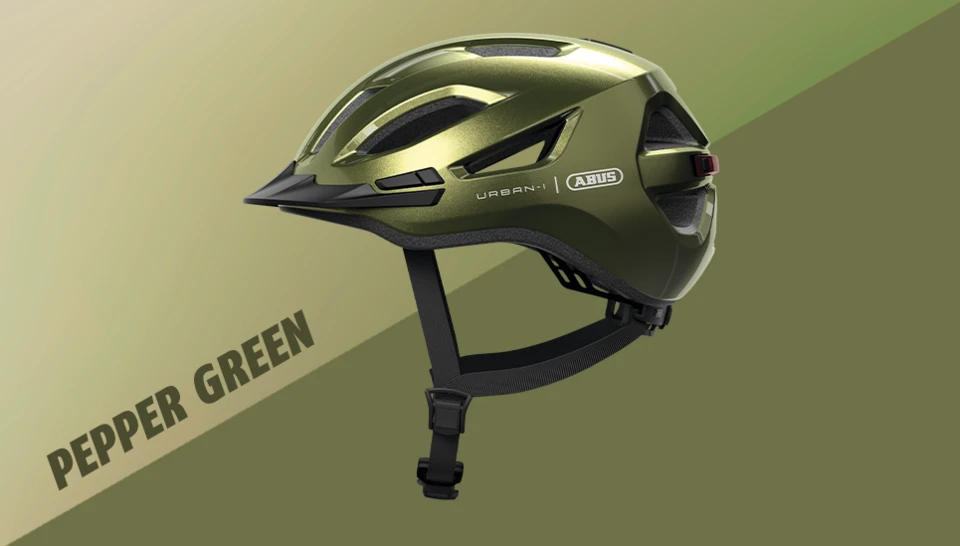 Urban-I 4.0 Fahrradhelm Pepper green Produktfreisteller © ABUS