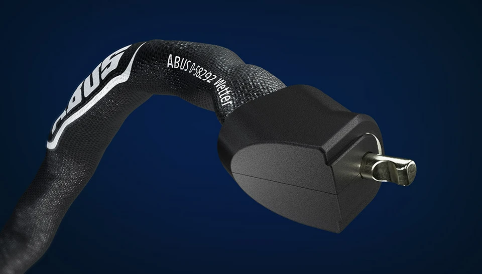 Close-up of the locking bolt on the new YARDO 7807F bicycle lock ©ABUS