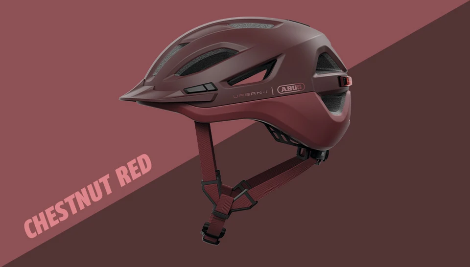 Urban-I 4.0 ACE Fahrradhelm Chestnut Red Produktfreisteller © ABUS