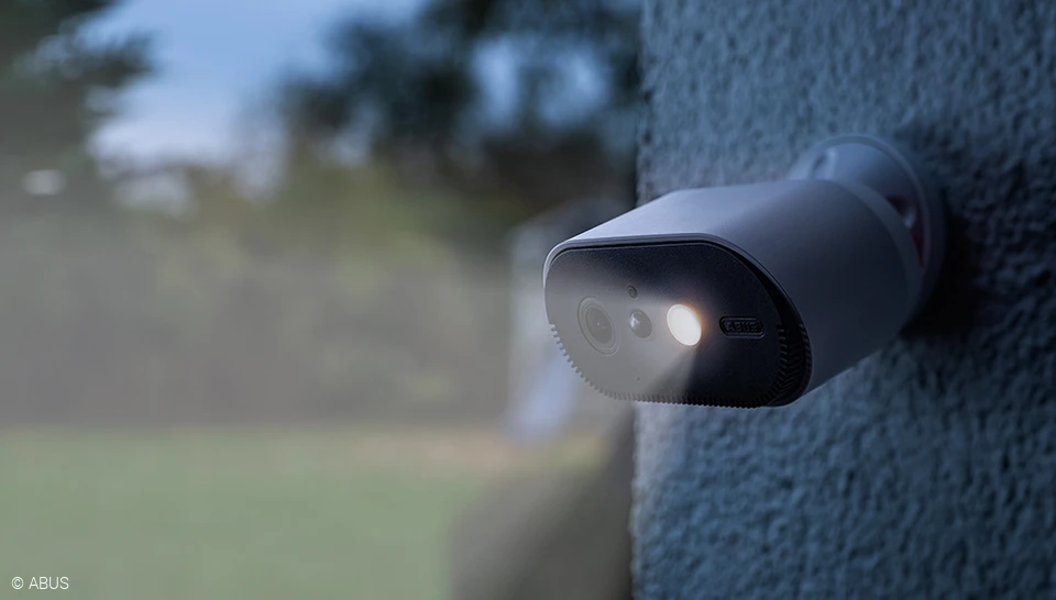Alles in beeld, zelfs in het donker - met de ABUS Battery Cam