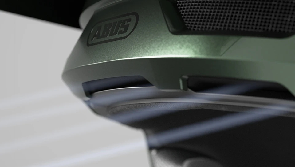 Detalle del Active Padding Cooling del ABUS HiDrop ©ABUS