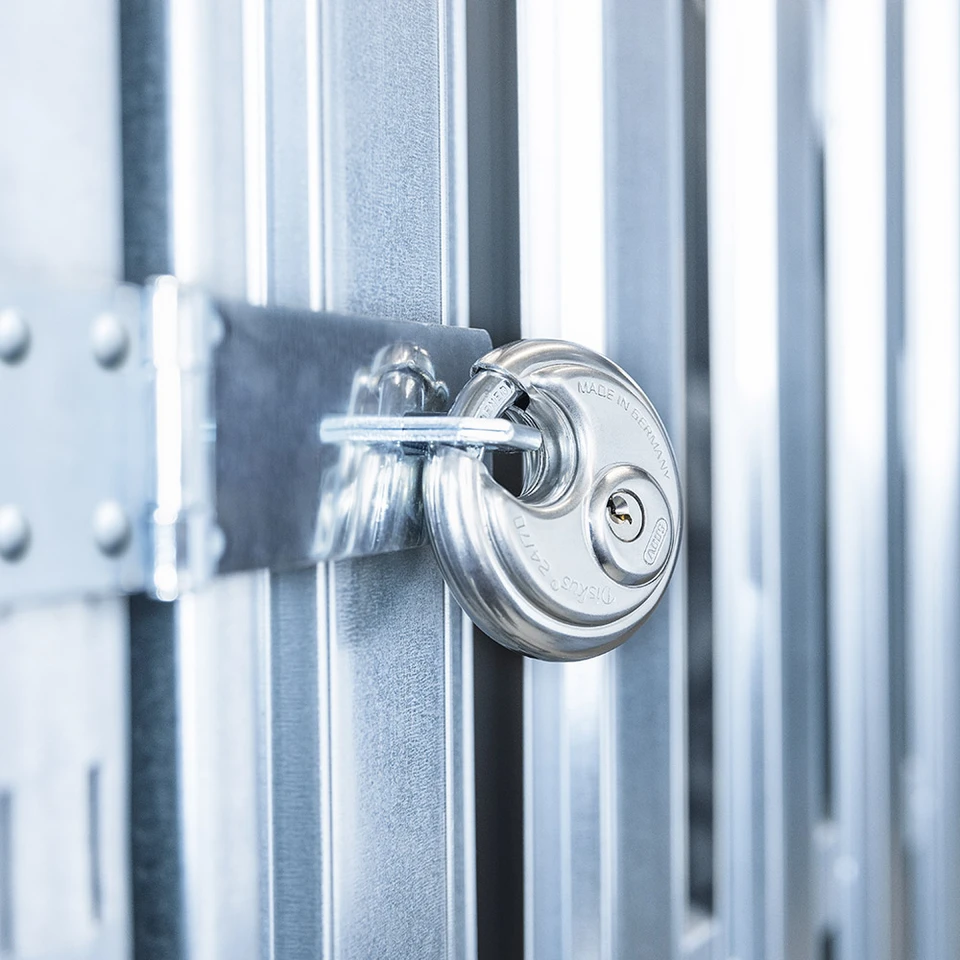 The Diskus padlock has stood for quality since 1949 © ABUS