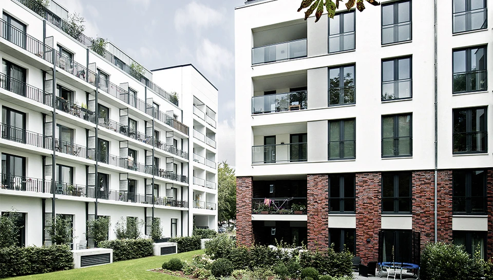 Key systems in an apartment building &copy; ABUS