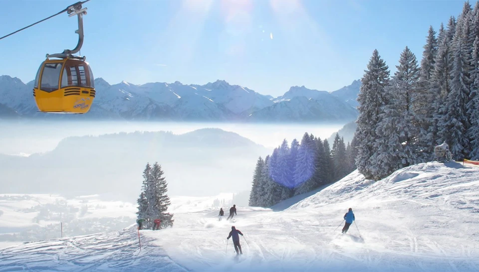 Hörnerbahn im Winter