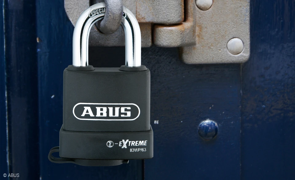 Une sécurité à toute épreuve - Cadenas en acier ABUS © ABUS