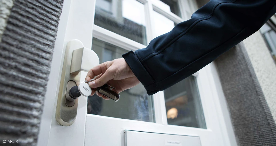 El sistema electrónico de control de accesos wAppLoxx de ABUS. ABUS