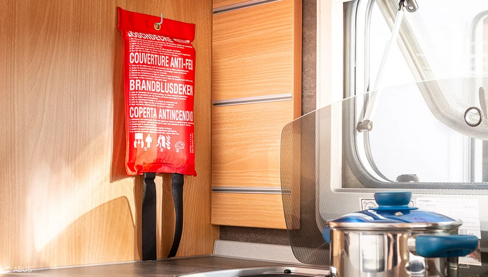 Coperta Antincendio Tiardey 1x1m - Apertura Rapida Per Cucina, Ufficio, Casa E Garage - Foto 4