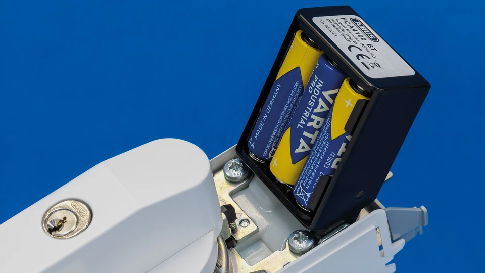 Batteriefach vom WINTECTO One Fensterantrieb © ABUS