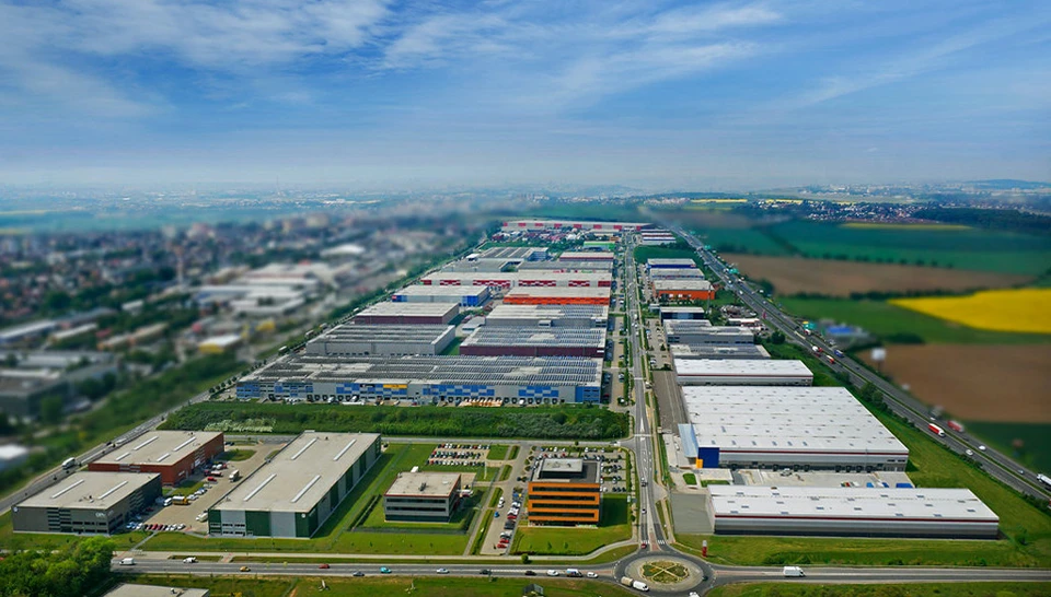 komplette Anlage P3 Logistic Parks  © ABUS