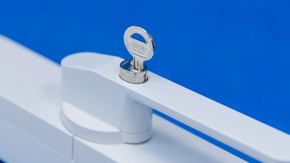 Moteur de fenêtre intelligent WINTECTO One en blanc © ABUS