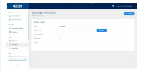 WLX Pro Repeater mit Control-Einheit verbinden