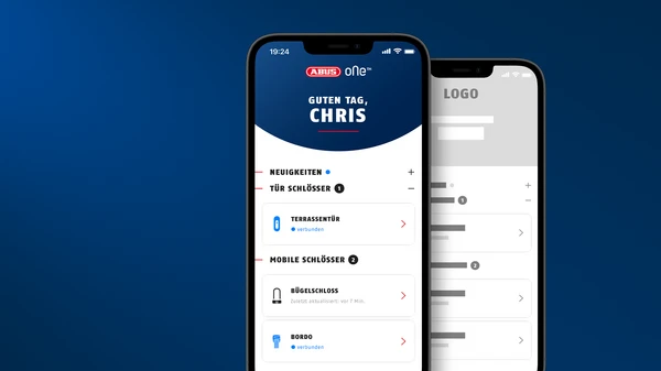 The ABUS One app &copy; ABUS