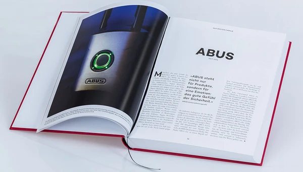 Seit 1924 sorgt ABUS für das gute Gefühl der Sicherheit. Das Lexikon lädt zu einer kurzweiligen Reise durch das Familienunternehmen ein. © ABUS