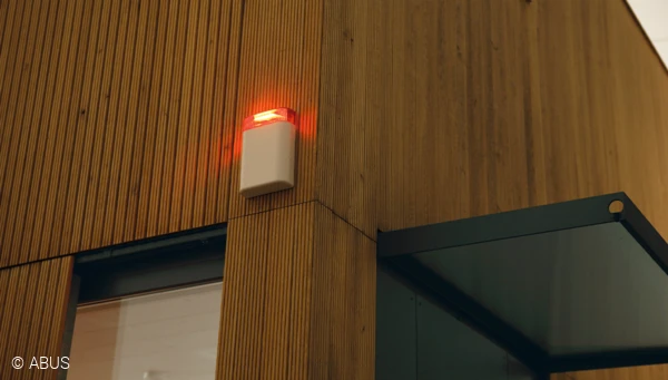 La sirena de exterior inal&aacute;mbrica Secvest de ABUS &copy; ABUS