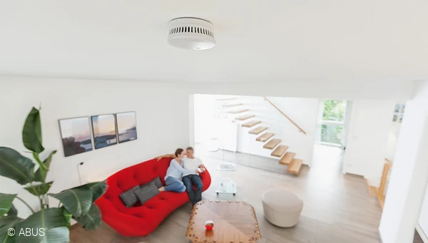 Ein "guter" Rauchmelder sch&uuml;tzt im Ernstfall und muss nicht teuer sein &copy; ABUS