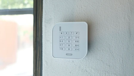 La tastiera wireless Secvest &copy; ABUS