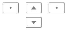 Cursor-Steuerung der Secvest © ABUS Cursor-Steuerung der Secvest © ABUS