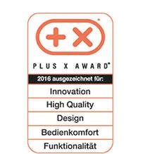HomeTec Pro &ndash; ausgezeichnet mit 5 Plus X Awards &copy; Plus X Awards